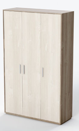 Armario con puerta abatible - NOR3044ME - SENIORCARE - con 3 puertas