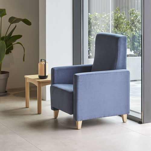 Sillón para sala de espera - DUN0001TA - SENIORCARE - para habitación de pacientes / para visita / de oficina