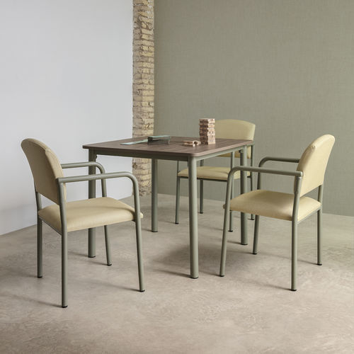 Silla de comedor - LES0001 - SENIORCARE - para adulto / con reposabrazos / ergonómica