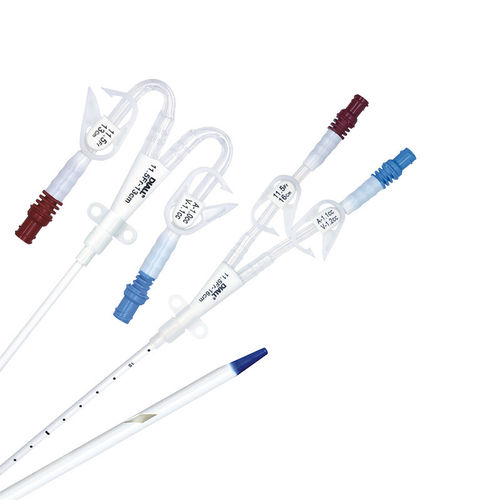 Catéter de hemodiálisis - DIALL Medical - periférico / de dos luces / de tres luces