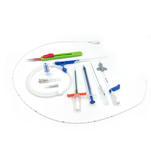 Catéter periférico - 12-1371 - DIALL Medical - de dos luces / de PU / 4 FR