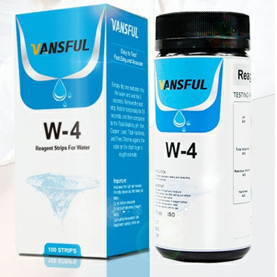 Tira de prueba para análisis de agua - W-4 - Changchun Wancheng Bio-Electron Co., Ltd. - de pH / de alcalinidad / de orina