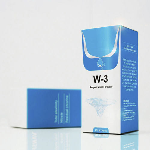 Tira de prueba para análisis de agua - W-3 - Changchun Wancheng Bio-Electron Co., Ltd. - de nitrito / de alcalinidad / para agua