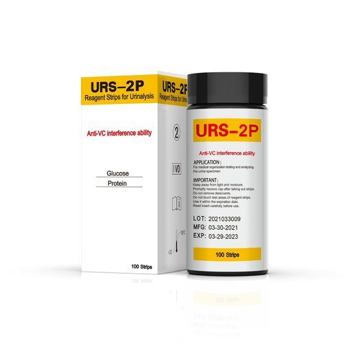 Tira de prueba para análisis de orina - URS-2P - Changchun Wancheng Bio-Electron Co., Ltd. - de pH / de glucosa / de proteínas
