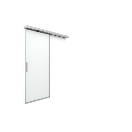 Puerta para centro sanitario - 400 fusion - Doorson - corredera / de vidrio / doble