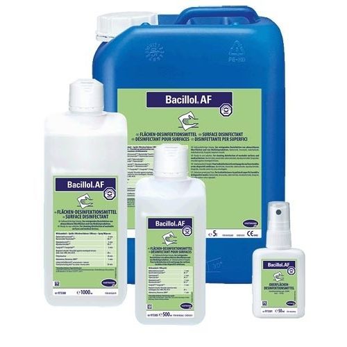 Desinfectante para suelos y superficies - Bacillol® AF - BODE Chemie - espuma / 1000 mL / 500 mL