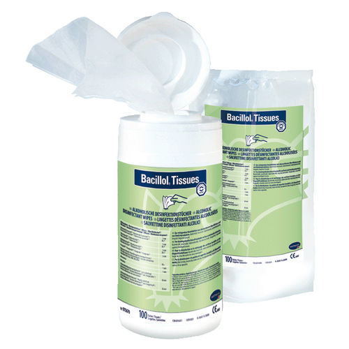 Toallita limpiadora para suelos y superficies - Bacillol® Tissues - BODE Chemie - lote de 100
