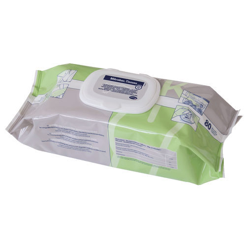 Toallita limpiadora para dispositivos médicos - Mikrobac® Tissues - BODE Chemie - lote de 40 / lote de 80