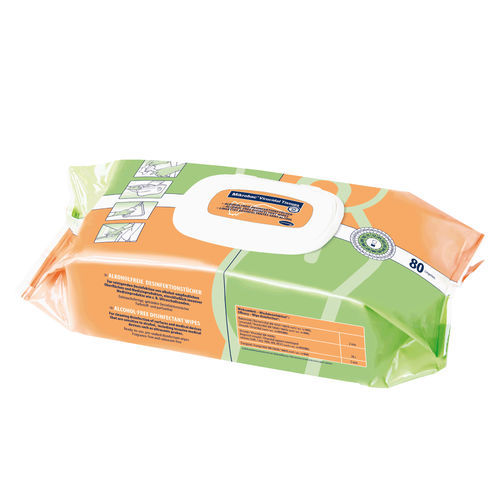 Toallita limpiadora para sondas de ecografía - Mikrobac® Virucidal Tissues - BODE Chemie - lote de 80
