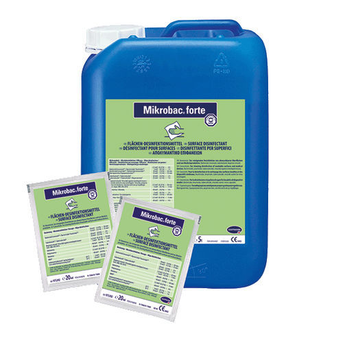 Detergente líquido - Mikrobac® forte - BODE Chemie - 5000 mL / 20 ml / a base de cloruro de benzalconio