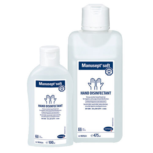 Solución hidroalcohólica 100 ml - Manusept® soft - BODE Chemie - 475 ml