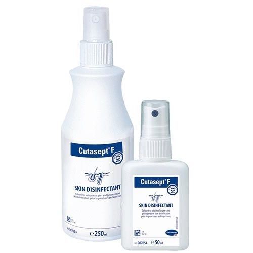 Desinfectante para la higiene de las manos - Cutasept® F - BODE Chemie - líquido / 1000 mL / 250 mL