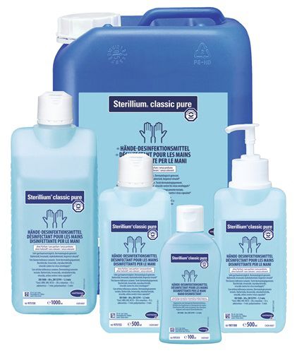 Solución hidroalcohólica 500 ml - Sterillium® classic pure - BODE Chemie - 1.000 ml / 5.000 ml / 100 ml