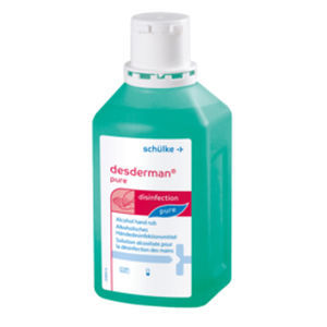 Solución hidroalcohólica 96% - desderman® pure - Schülke & Mayr - 500 ml / 1.000 ml / 100 ml