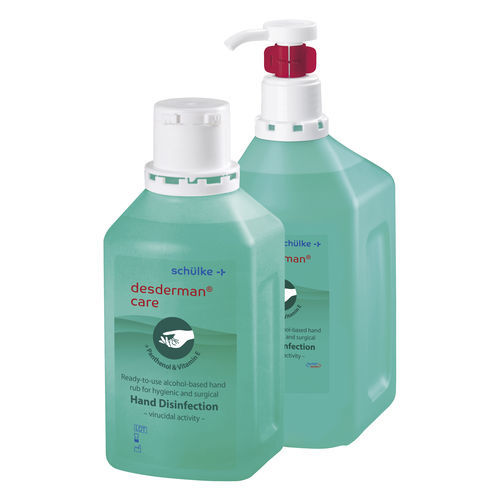 Solución hidroalcohólica 96% - desderman® care - Schülke & Mayr - 500 ml / 100 ml / 1.000 ml