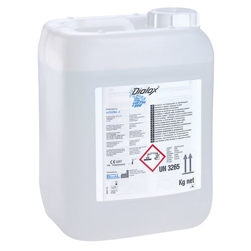 Desinfectante para dispositivos de hemodiálisis - dialox™ - Schülke & Mayr - líquido / 5000 mL / a base de ácido peracético