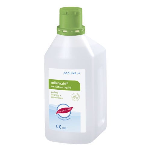 Detergente humectante - mikrozid® sensitive - Schülke & Mayr - líquido / 1000 mL / 5000 mL