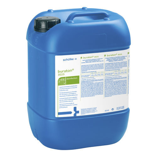 Desinfectante para suelos y superficies - buraton 3025 - Schülke & Mayr - líquido / 10000 mL / a base de aldehídos