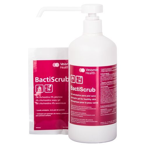 Jabón antiséptico fungicida - Bactiscrub - Schülke & Mayr - bactericida / EN 1276