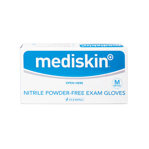 Guante de nitrilo - MEDISKIN - Fleming Medical - sin látex / de reconocimiento / hipoalergénico