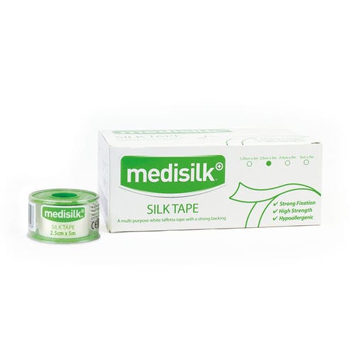 Esparadrapo de seda - MEDISILK - Fleming Medical - estanco / hipoalergénico