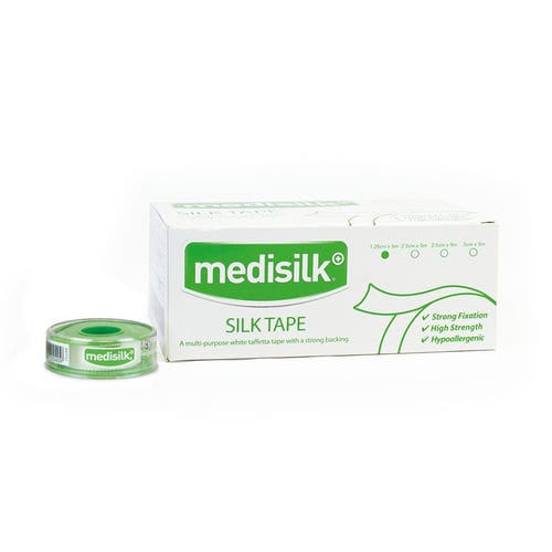 Esparadrapo de seda - MEDISILK  - Fleming Medical - estanco / hipoalergénico