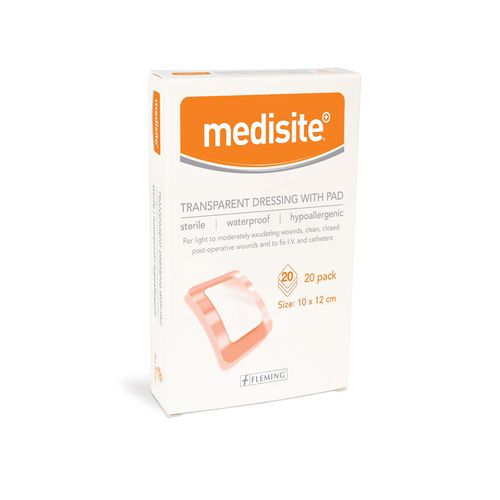 Apósito cutáneo de poliuretano - MEDISITE - Fleming Medical - estéril / hipoalergénico / estanco