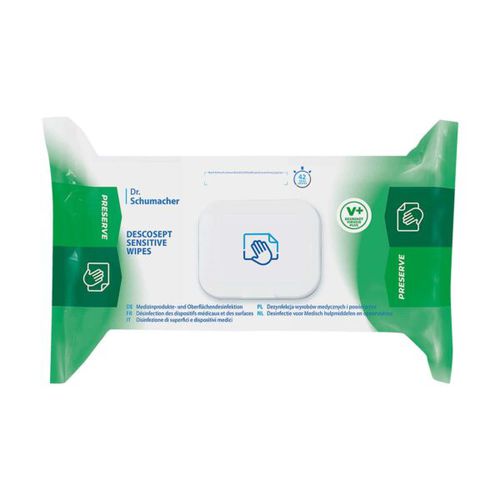 Toallita limpiadora para dispositivos médicos - 00-323DS-T060 - THX MEDICAL - lote de 60