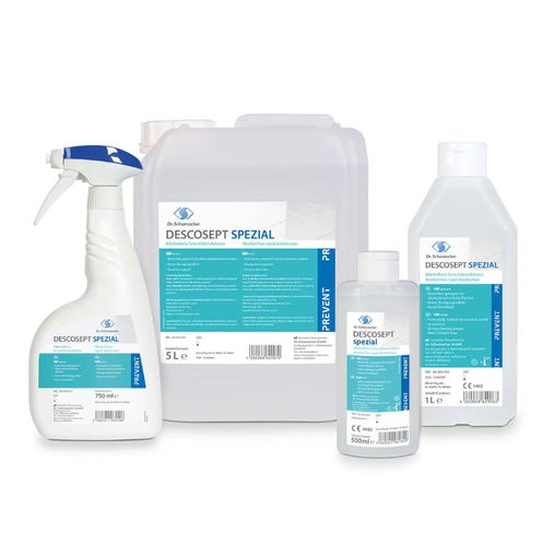 Desinfectante para dispositivos médicos - DESCOSEPT SPEZIAL - THX MEDICAL - para suelos y superficies / líquido / 750 ml