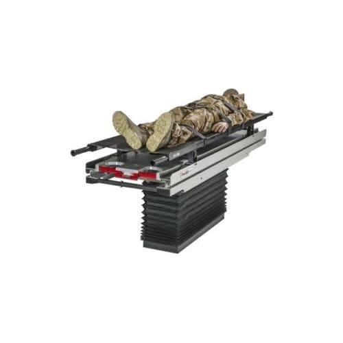 Mesa de reconocimiento de fisioterapia - ProMIL 360 - Frestems - hidráulica / de altura variable / negra