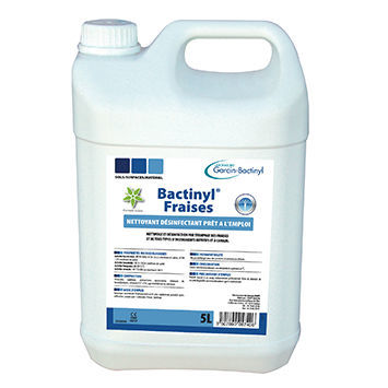 Desinfectante para instrumental dental - BACTINYL® FRAISES - LABORATOIRE GARCIN-BACTINYL - líquido / 5000 mL
