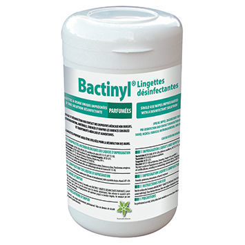Toallita limpiadora para dispositivos médicos - BACTINYL® - LABORATOIRE GARCIN-BACTINYL - lote de 120