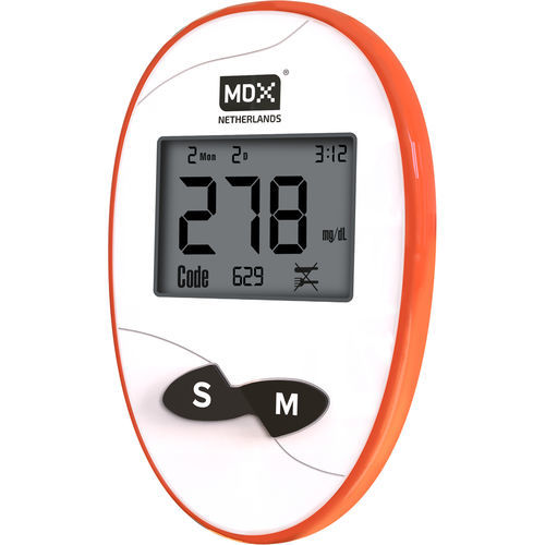 Glucómetro automático - glucoline® - MDX Netherlands - electroquímico / con autocodificación