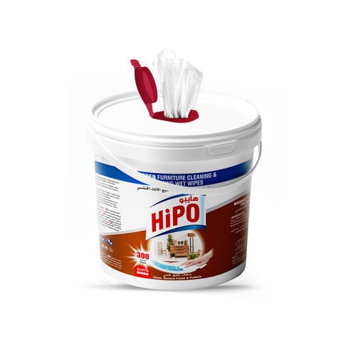 Toallita limpiadora para mobiliario médico - HiPO Wooden - Al-Mueen - lote de 300