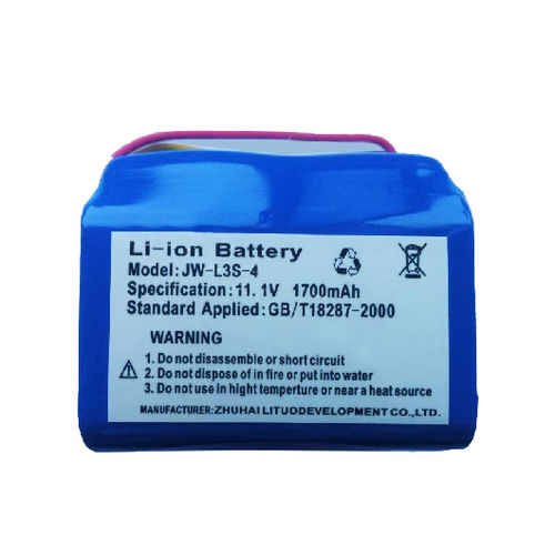 Batería para dispositivos médicos - JW-L3S-1.7 - JINWO TECHNOLOGY - de litio / inteligente