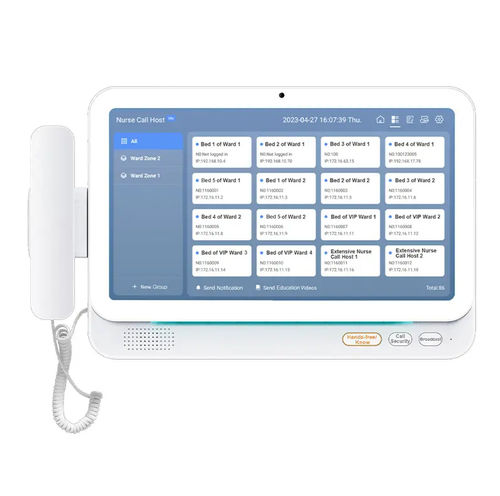 Sistema de llamada a enfermero IP - NS-A15D1 - ClearTV - médico