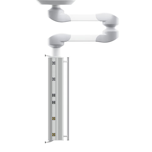 Brazo de distribución de techo - OK07-28 L - MZ Liberec, a.s. - para cuidados intensivos / para quirófano / para endoscopia