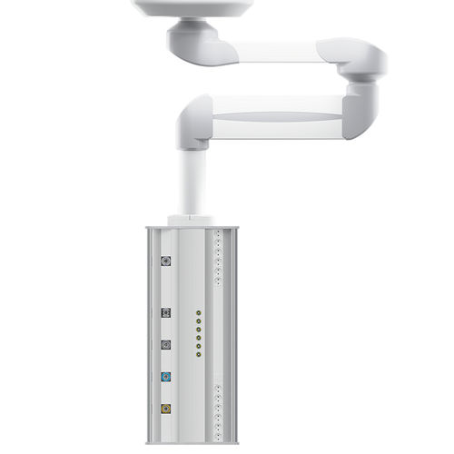 Brazo de distribución de techo - OK07-57 H - MZ Liberec, a.s. - para cuidados intensivos / para quirófano / articulado