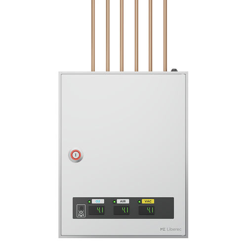 Sistema de alarma de zona - AVSU digital - MZ Liberec, a.s. - para gases médicos / para sistemas de distribución de gases médicos