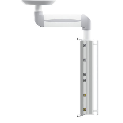 Brazo de distribución de techo - OK07-55 L - MZ Liberec, a.s. - para cuidados intensivos / de anestesia / para quirófano