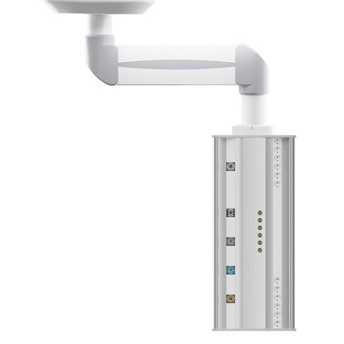 Brazo de distribución de techo - OK07-55 H - MZ Liberec, a.s. - para cuidados intensivos / para quirófano / articulado