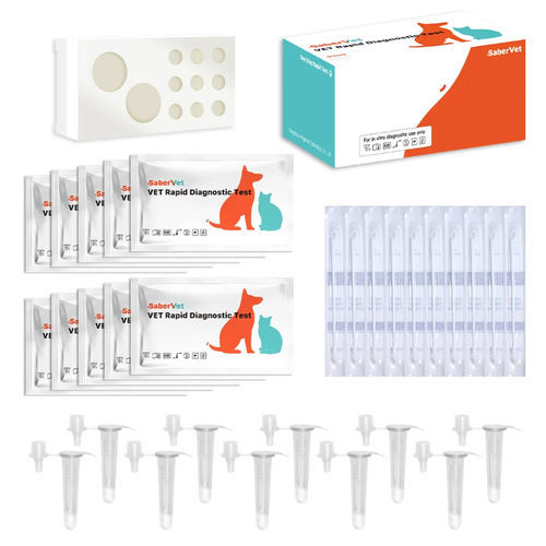 Prueba rápida de parvovirus canino - SaberVet CPV Ag - Hangzhou Antigenne Technology Co. Ltd - de sangre oculta en heces / para enfermermedades infecciosas / veterinaria