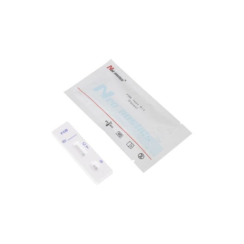 Kit de prueba de cáncer colorrectal - FOB0073  - Neo-nostics - de sangre oculta en heces / de oncología / de heces