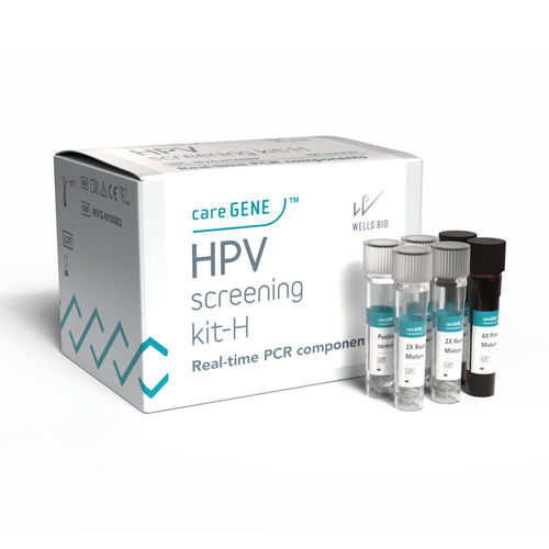 Kit de prueba de enfermedades de transmisión sexual - careGENE™ HPV screening kit-H  - WELLS BIO - de cáncer de cuello uterino / para VPH 33 / HPV