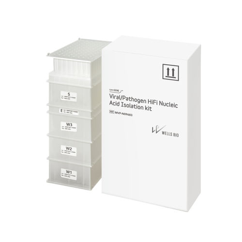 Kit de reactivos en solución - careGENE&trade; HiFi kit-N for P1 system - WELLS BIO - para extracción de ADN / para extracción de ARN