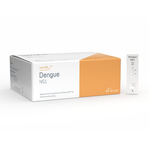 Prueba rápida del dengue - careUS™ Dengue NS1 - WELLS BIO - para enfermermedades infecciosas / para antígenos / para virus