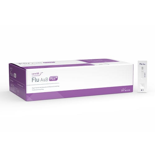 Prueba rápida para enfermermedades infecciosas - careUS™ Flu A & B Plus - WELLS BIO - de gripe / para antígenos / de influenza A