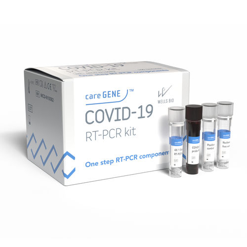 Kit de prueba para RT-PCR - careGENE™ COVID-19 kit - WELLS BIO - para enfermermedades infecciosas / para COVID-19 / SARS-COV-2