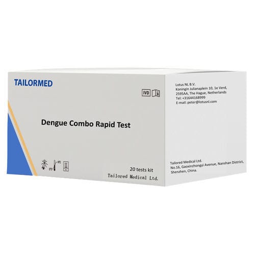 Prueba rápida para enfermermedades infecciosas - Dengue Combo  - Tailored Medical Ltd - para antígenos / para virus / de suero