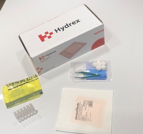 Kit médico para apósitos - 6255327 - Hydrex International SARL - estéril